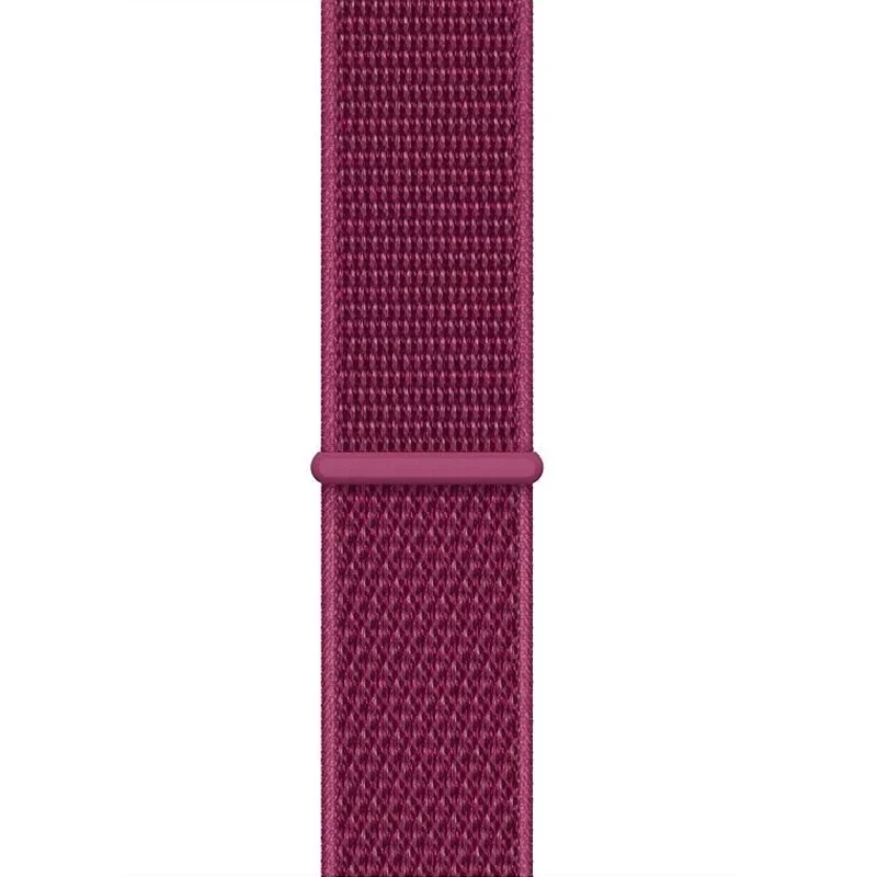 Crong Nylon Sport Band für Apple Watch 38/40/41/42 mm (Magenta Fusion)