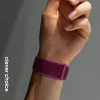Crong Nylon Sport Band für Apple Watch 38/40/41/42 mm (Magenta Fusion)