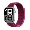Crong Nylon Sport Band für Apple Watch 38/40/41/42 mm (Magenta Fusion)