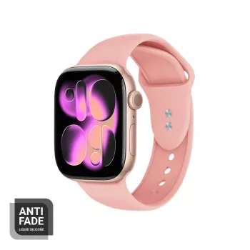 Crong Liquid - Armband für Apple Watch 38/40/41/42mm (Lachs)
