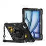 Crong Defender Plus Case für iPad Air 11 inch M3 (2025) / M2 (2024) Schwarz