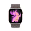 Crong Wave Band Geflochtenes Nylon-Armband für Apple Watch 38/40/41/42 mm Braun