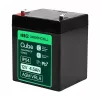 Greencell AGM VRLA 12V 4,5Ah wartungsfreie Batterie für Registrierkassen, Spielzeug, Kameras (90x70x106mm)
