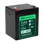 Greencell AGM VRLA 12V 4,5Ah wartungsfreie Batterie für Registrierkassen, Spielzeug, Kameras (90x70x106mm)