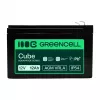 Greencell AGM VRLA 12V 12Ah Wartungsfreie Batterie für Registrierkassen, Spielzeug, Kameras (151x98,5x95mm)