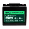 Greencell AGM VRLA 12V 18Ah wartungsfreie Batterie für Registrierkassen, Spielzeug, Kameras (181x77x167mm)