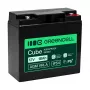 Greencell AGM VRLA 12V 18Ah wartungsfreie Batterie für Registrierkassen, Spielzeug, Kameras (181x77x167mm)