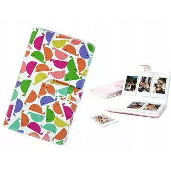 LOVEINSTANT Fotoalbum für Fujifilm Instax Mini 12 40 11 9 8 7 Evo Liplay Link - 96 Fotos - Wal-Design