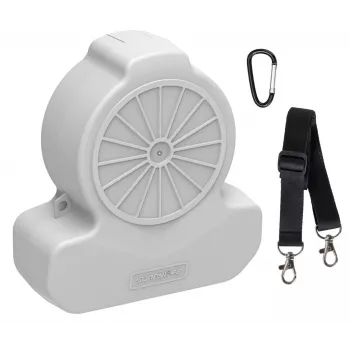 SUNNYLIFE Hard Case Tragetasche für DJI Flip Drohne mit Schultergurt, Grau, FP-SN953-GY