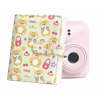 LOVEINSTANT Fotoalbum 64x für Fujifilm Instax Mini 99 41 12 40 11 Evo Liplay Link / Bears - Picnic