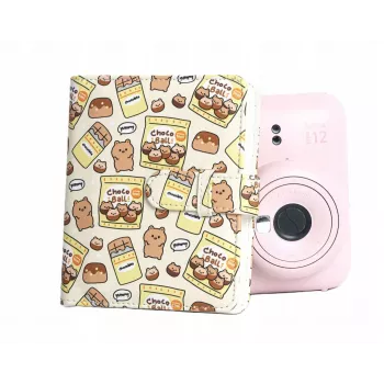 LOVEINSTANT Fotoalbum 64 Fotos für Fujifilm Instax Mini 99 41 12 40 11 Evo Liplay Link / Schokoladenbären