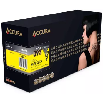 ACCURA Kompatible Tonerkartusche Ersatz für Konica Minolta TNP-93K (AE1Y151) - Schwarz, Standard Yield, 1er-Pack