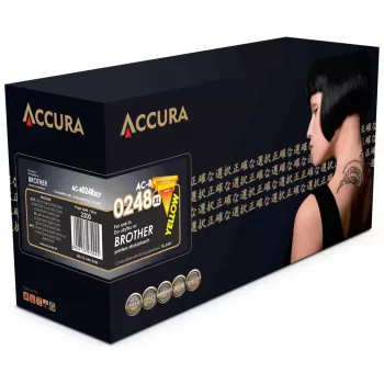 Accura Brother Toner (TN-248XLY) Ersatz - Gelb High Yield