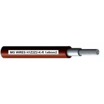 MG H1Z2Z2-K-R-6MM2/50M Photovoltaik-Kabel 6mm² Rot 50m