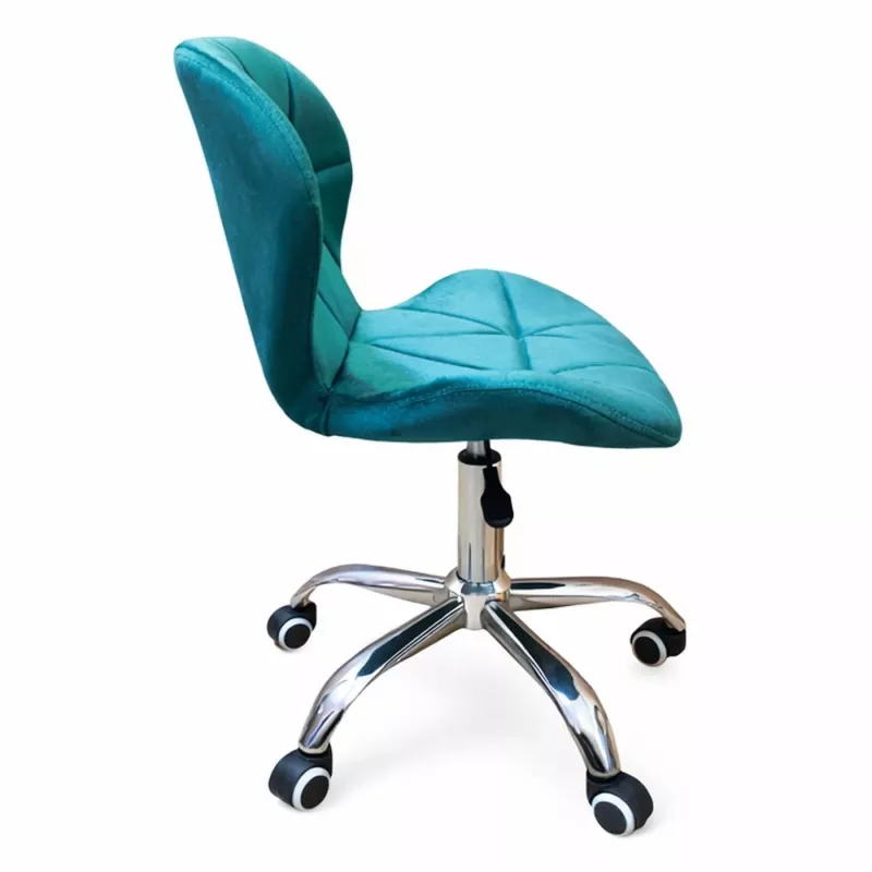 EXTRALINK Velour Bürostuhl Türkis