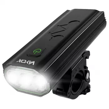 VAYOX VA0112 Fahrrad-Frontlicht, 980 lm, 4000 mAh, Powerbank-Funktion, IPX6, USB-C