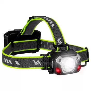VAYOX VA0103 Akku-Stirnlampe, 1200 lm, SST40, Bewegungssensor, Powerbank-Funktion