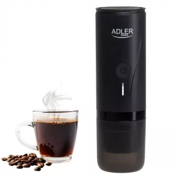 Adler AD 4400 Kaffeemühle 150W Edelstahl-Klingenmühle Silber