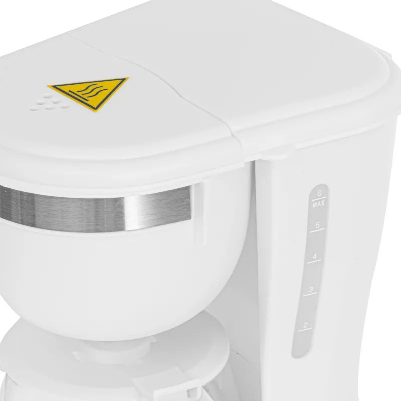 Adler AD 4381 Filterkaffeemaschine, 600 W, Weiß