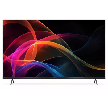 Sharp 55HL4465E 55-Zoll 4K Ultra HD LED Android TV mit HDR10, HLG, Harman Kardon Audio, Google Assistant, DVB-T/T2/C/S/S2, Wi-Fi, Bluetooth, 3x HDMI, 2x USB, VESA 400x200 mm, Schwarz