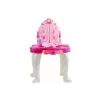 LEAN TOYS Schminktisch mit Licht & Sound, Hocker, MP3-Eingang, Magie
