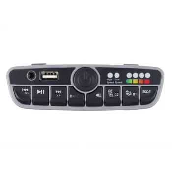 LEAN CARS 24V Armaturenbrett mit Bluetooth, FM-Radio, LED-Display - XMX623B