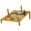 LEAN TOYS Arcade Game Bag Throw Hoop 2in1 Dinosaurs Board