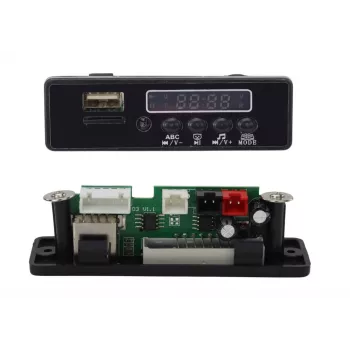 LEAN CARS 12V Musikpanel für Mercedes G63 Kinderauto - Schwarz