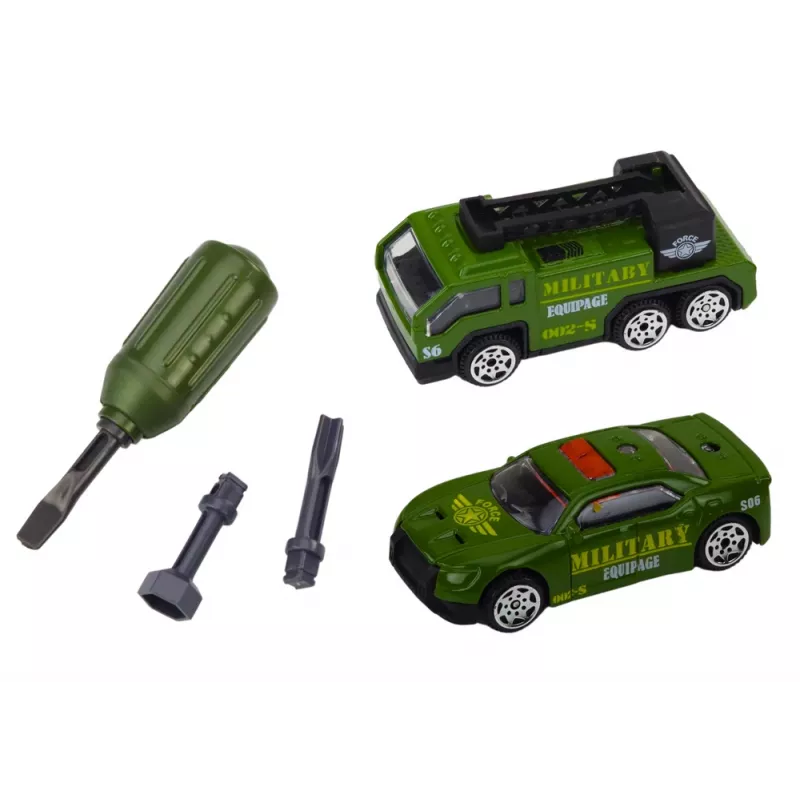 LEAN TOYS Tank Military Vehicle DIY Disassembly Sounds Suspension Kit