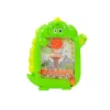 LEAN TOYS Zeichentafel Taschenspiel 2in1 Grün Dinosaurier