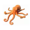 LEAN TOYS Plüsch-Oktopus Plüschtier Maskottchen Orange 55cm