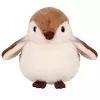 LEAN TOYS Plüschtier Spatz Braun 12 cm