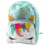 LEAN Kinder-Stepp-Schulrucksack Einhorn Türkis 32cm