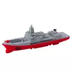 LEAN TOYS Militär-Set Schiff U-Boot Kampfjets Raketen
