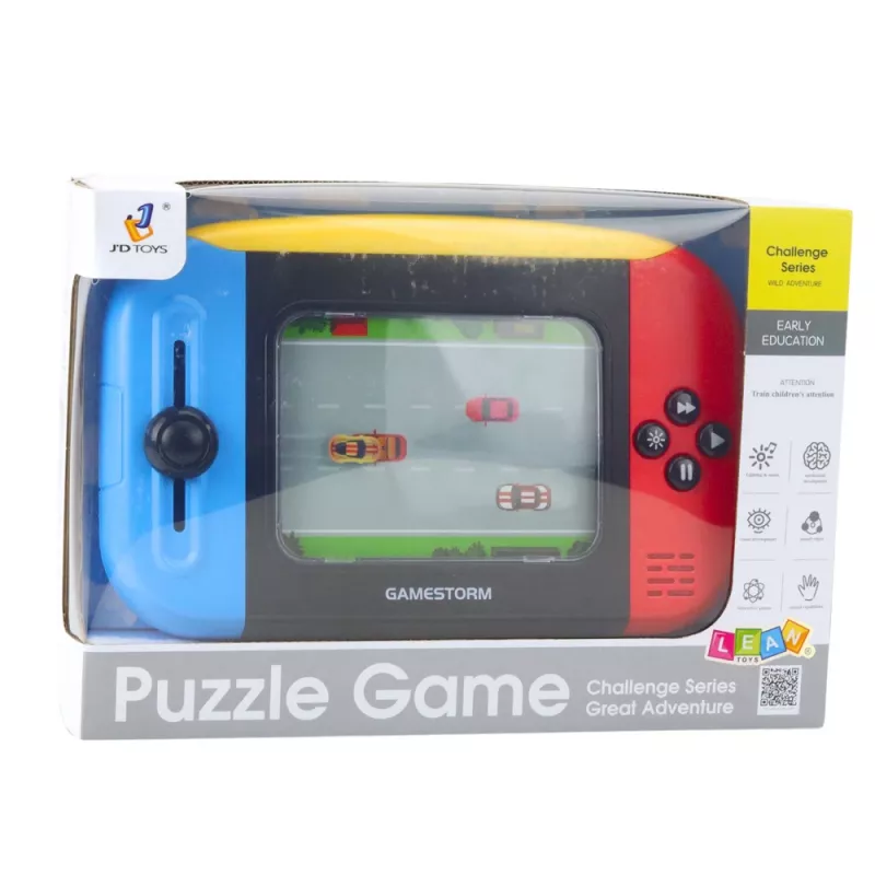 LEAN TOYS Konsole Abenteuerspiel Arcade Sounds Hintergrundbeleuchteter Bildschirm
