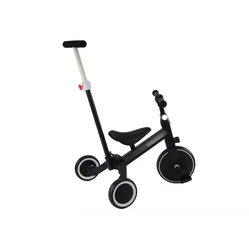 LEAN TRIKE PRO50 Dreirad mit Schiebegriff Schwarz