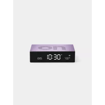 LEXON Flip Premium Wecker doppelseitig Lila LR152LL