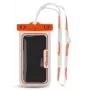 Seawag Element Proof Case - Wasserdichte Handyhülle (Weiß/Orange)