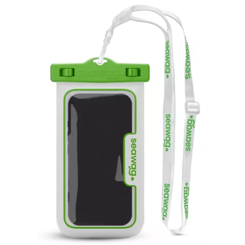 Seawag Element Proof Case Waterproof Phone Pouch White/Green