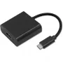Qoltec USB-C 3.1 auf HDMI Adapter 4K MHL Schwarz