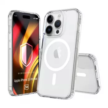 3MK PROTECTION Apple iPhone 16 Pro Max Hardy LiqForce MagCase - Black