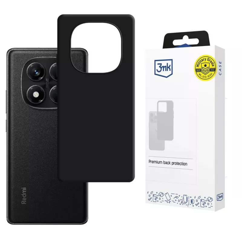 3MK PROTECTION Hardy Mellow Case für Xiaomi Redmi Note 14 Pro 5G - Schwarz