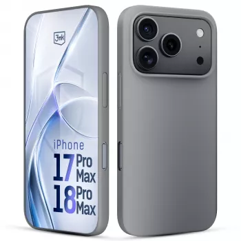 3MK PROTECTION Apple iPhone 17 Pro Max Hardy Mellow Case Grau