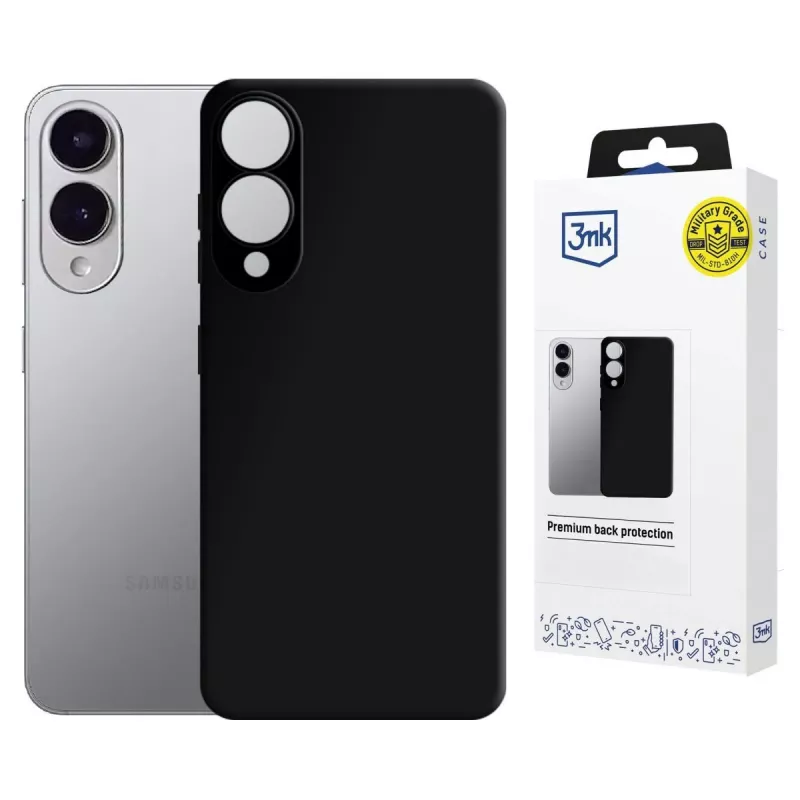 3MK PROTECTION Samsung Galaxy S25 Edge - 3mk Hardy Mellow MagCase Schwarz