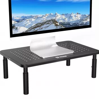MOZOS SPM3 Monitor Stand Riser Schwarz