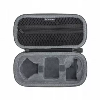 SUNNYLIFE Schutztasche für Insta360 Go 3, Schwarz, Nylon, EVA, stoßfest, staubdicht, spritzwassergeschützt, mit Handschlaufe