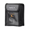 SUNNYLIFE Feuerfeste Batterie-Aufbewahrungstasche für DJI Mavic 4 Pro, für 2 Akkus, Schwarz