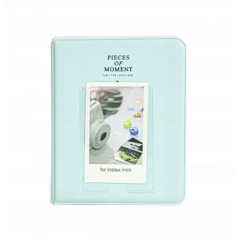 LOVEINSTANT Fotoalbum 64 Fotos für Fuji Instax Mini 13 12 11 40 41 99 Evo Link / Grün
