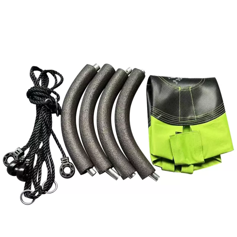 LEAN SPORT Gartenschaukel Storchennest für Kinder Grün 60cm