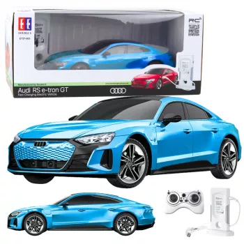 Double E Audi RS E-tron GT Fernsteuerung RC Auto Blau 1:14